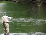 Fly Fishing the Hiawassee by Jenny Yeary