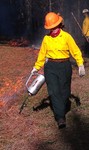 Hands-on experience in prescribed fire by Jennifer Franklin