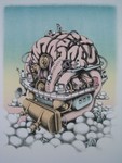 Cerebral Brain Cloud by Emmy Lingscheit